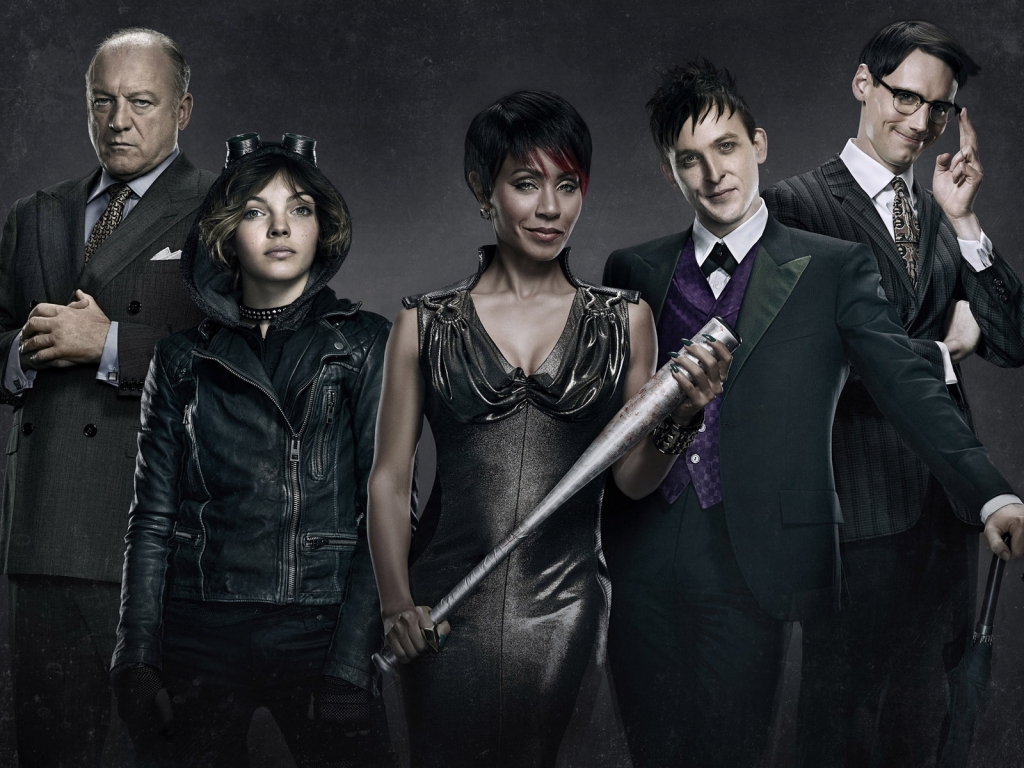 Gotham Villain Cast for 1024 x 768 resolution