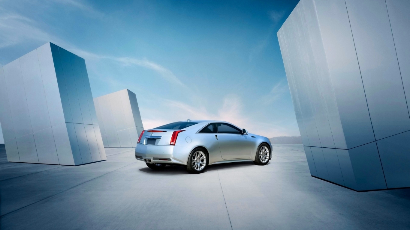 Gourgeous Cadillac CTS  for 1366 x 768 HDTV resolution