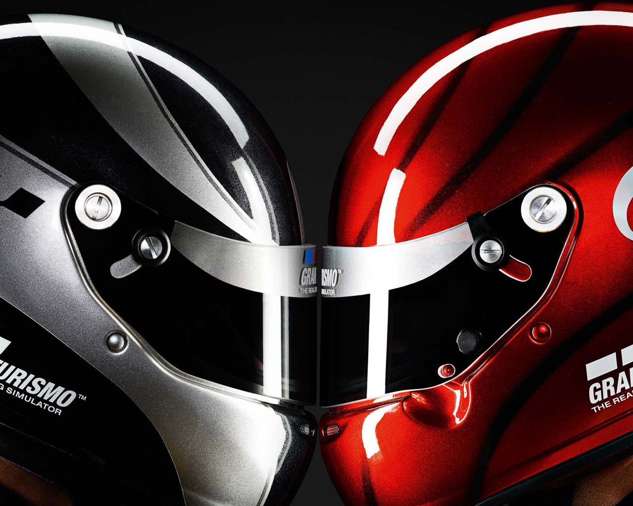 Gran Turismo Helmets for 1280 x 1024 resolution
