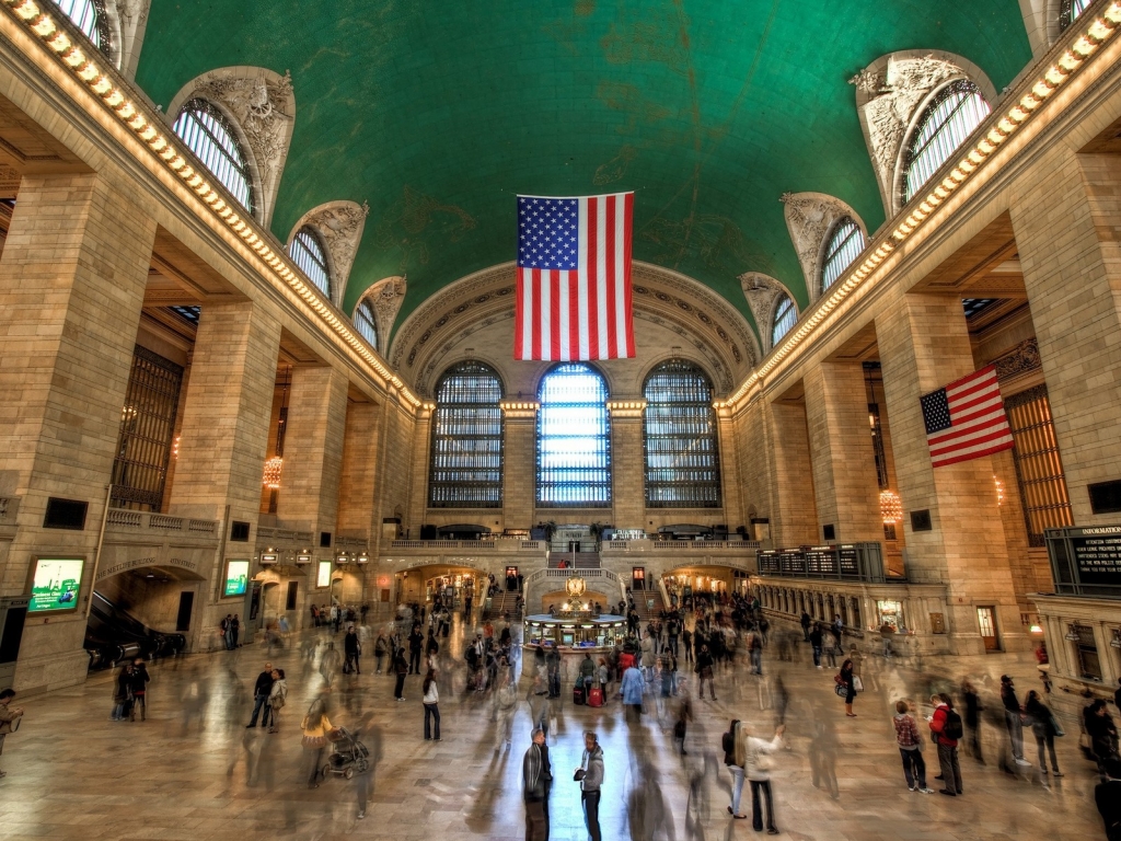 Grand Central Station for 1024 x 768 resolution