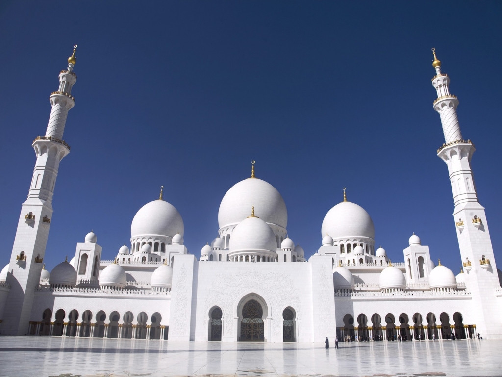 Grand Mosque Abu Dhabi for 1024 x 768 resolution