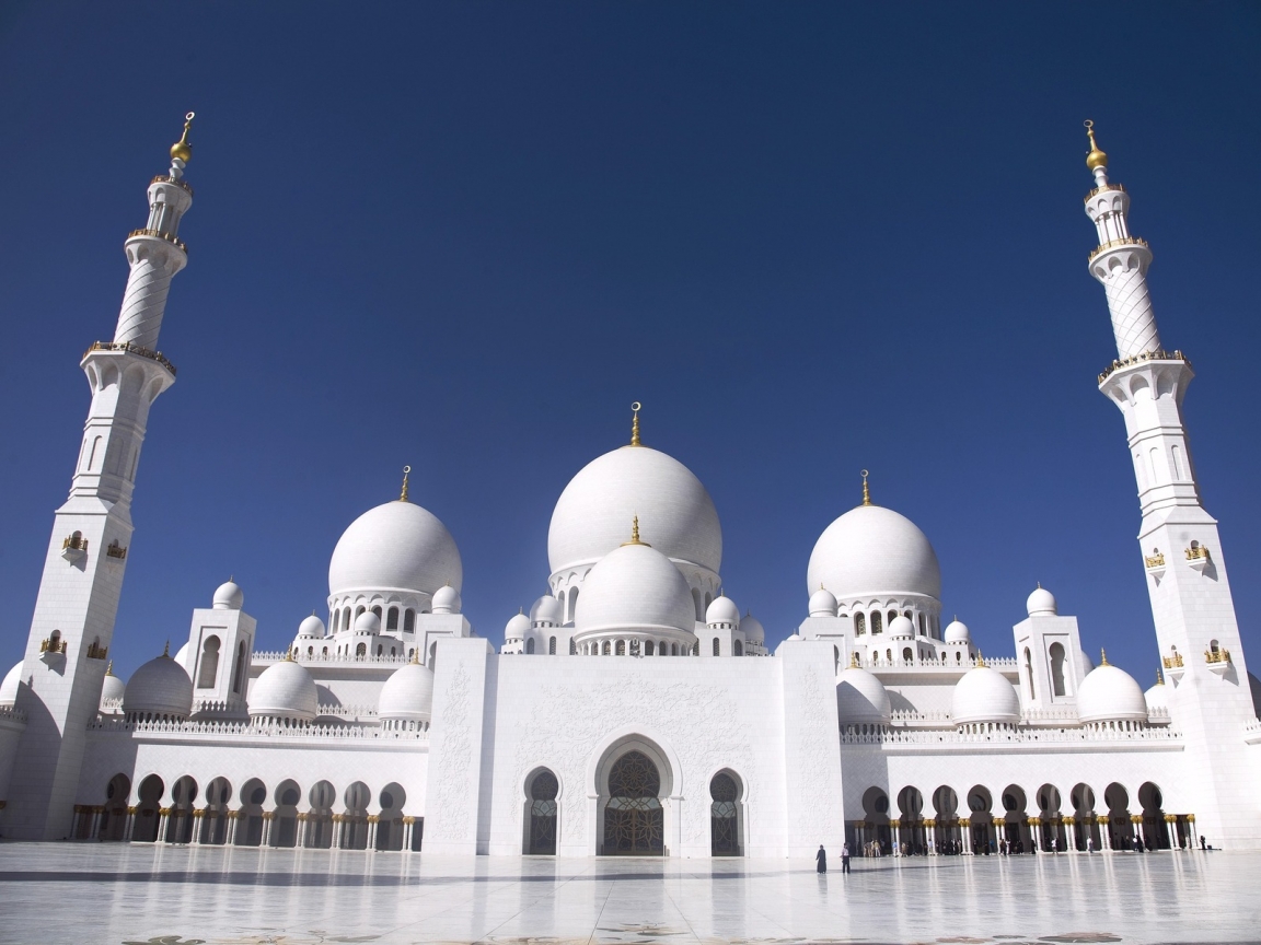 Grand Mosque Abu Dhabi for 1152 x 864 resolution