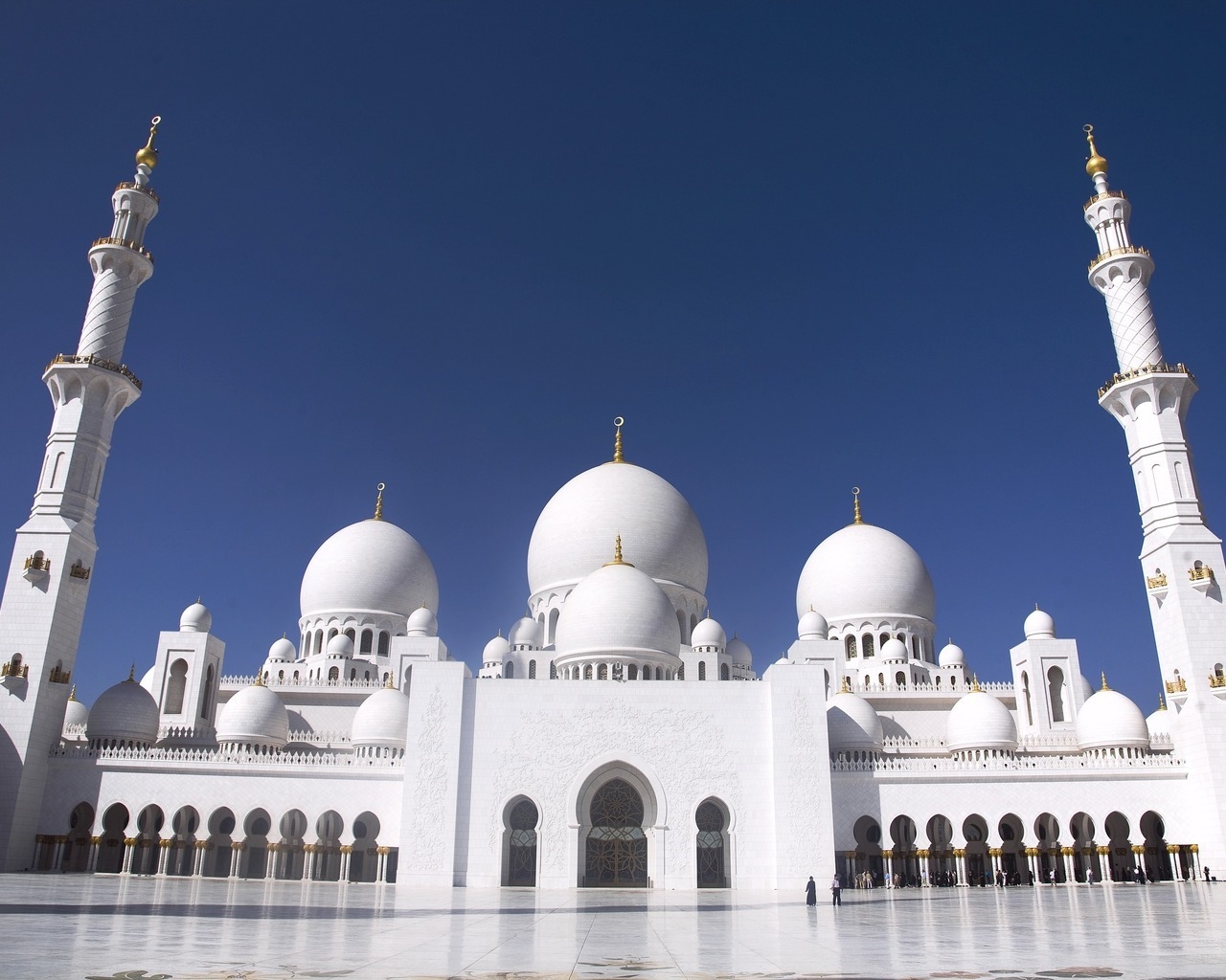 Grand Mosque Abu Dhabi for 1280 x 1024 resolution