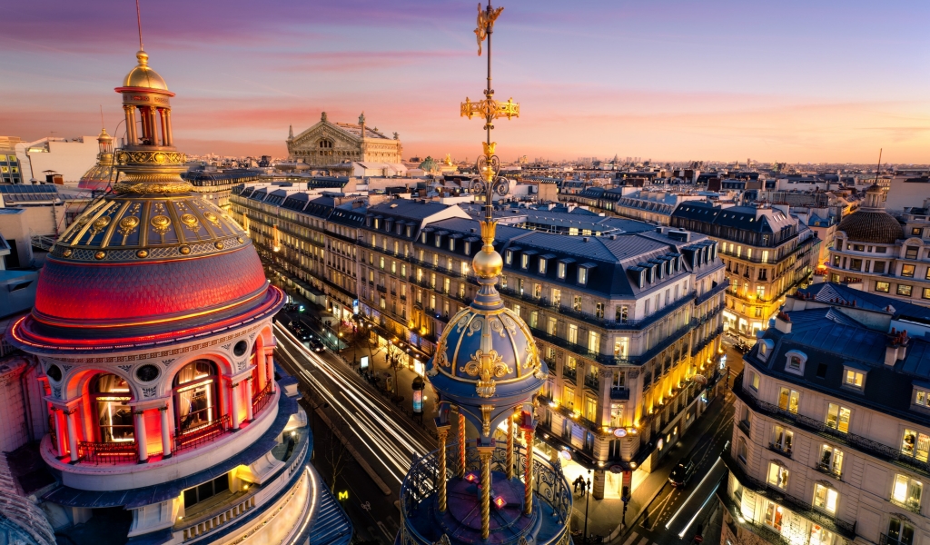 Grand Opera Paris for 1024 x 600 widescreen resolution