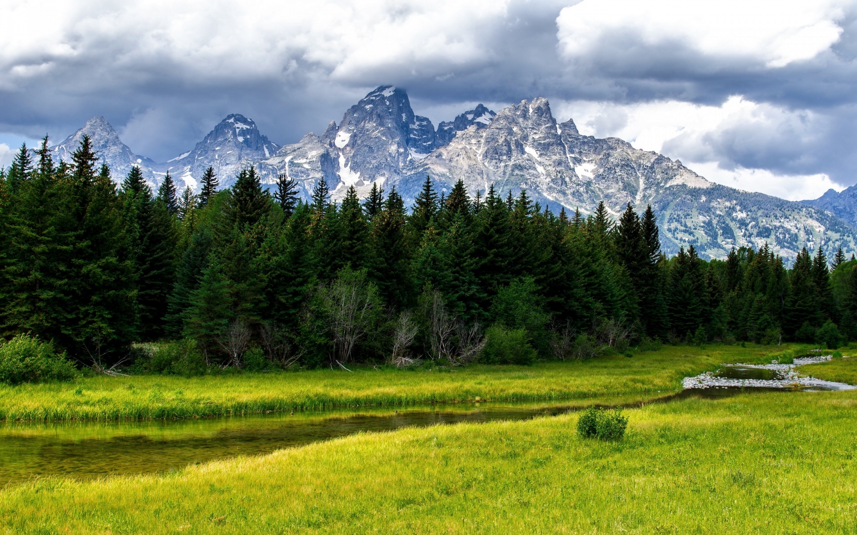 Grand Teton National Park for 1680 x 1050 widescreen resolution