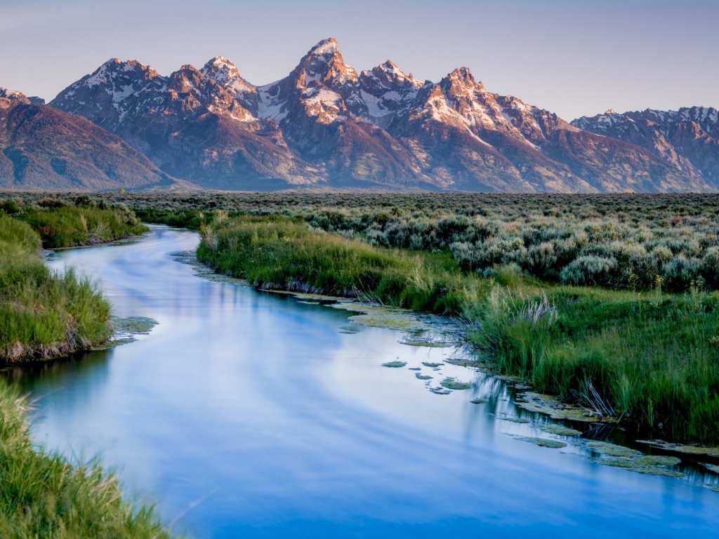 Grand Teton National Park Landscape for 1024 x 768 resolution