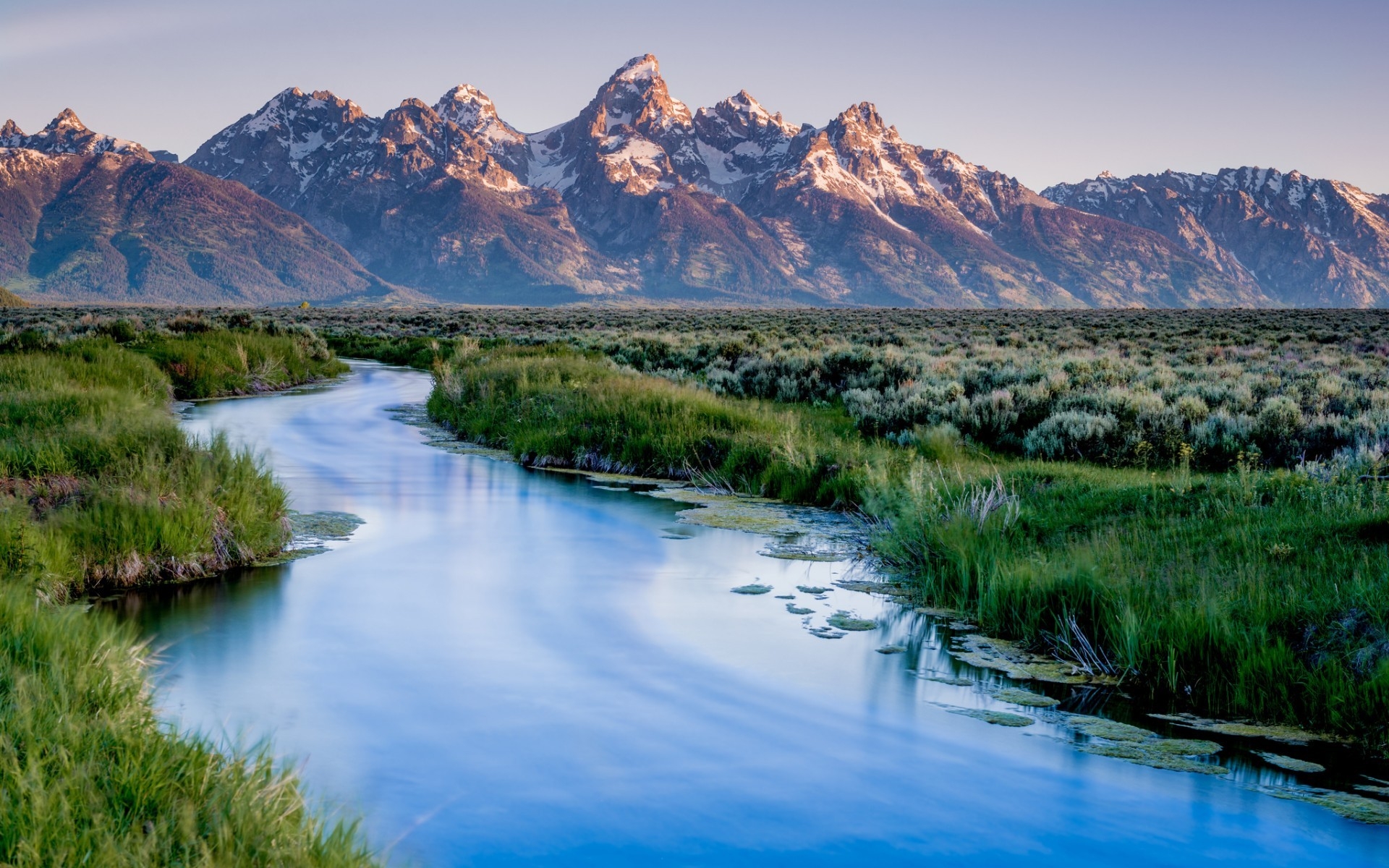 Grand Teton National Park Landscape for 1920 x 1200 widescreen resolution