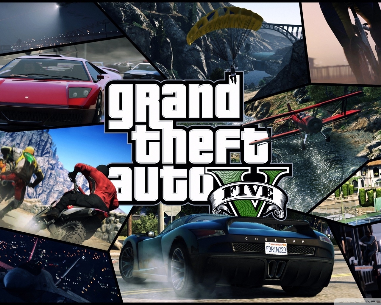 Grand Theft Auto 5  for 1280 x 1024 resolution