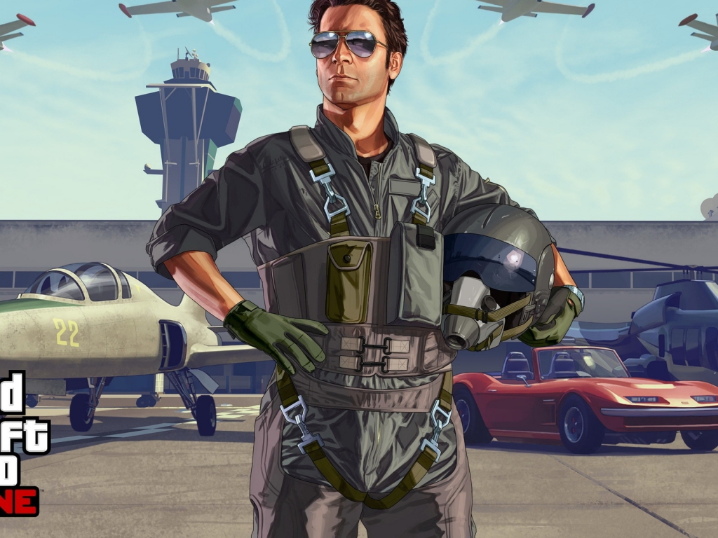 Grand Theft Online for 1024 x 768 resolution