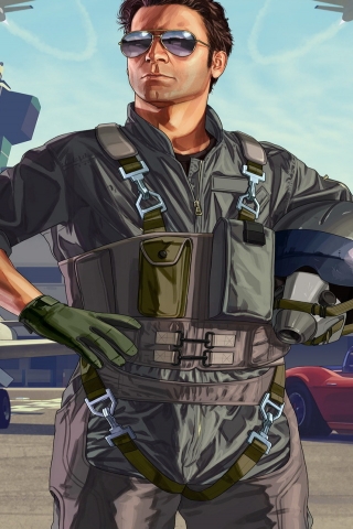 Grand Theft Online for 320 x 480 iPhone resolution