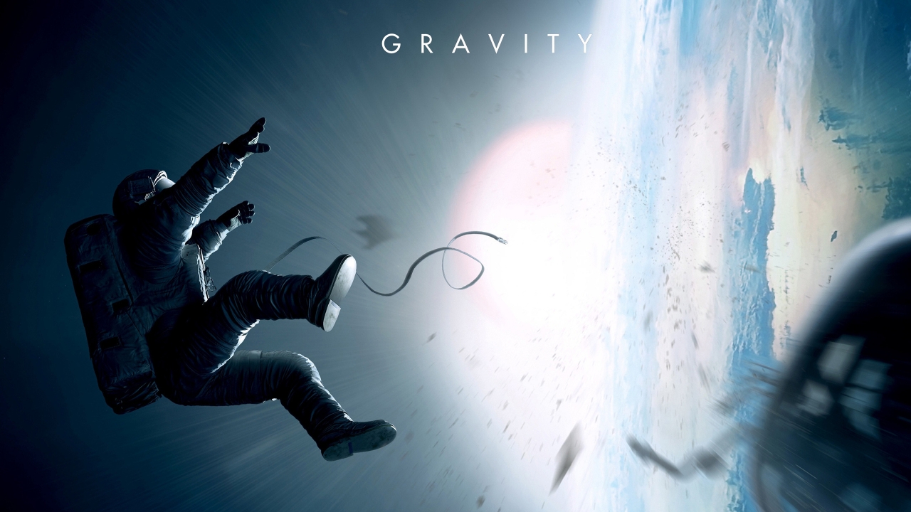 Gravity Movie for 1280 x 720 HDTV 720p resolution