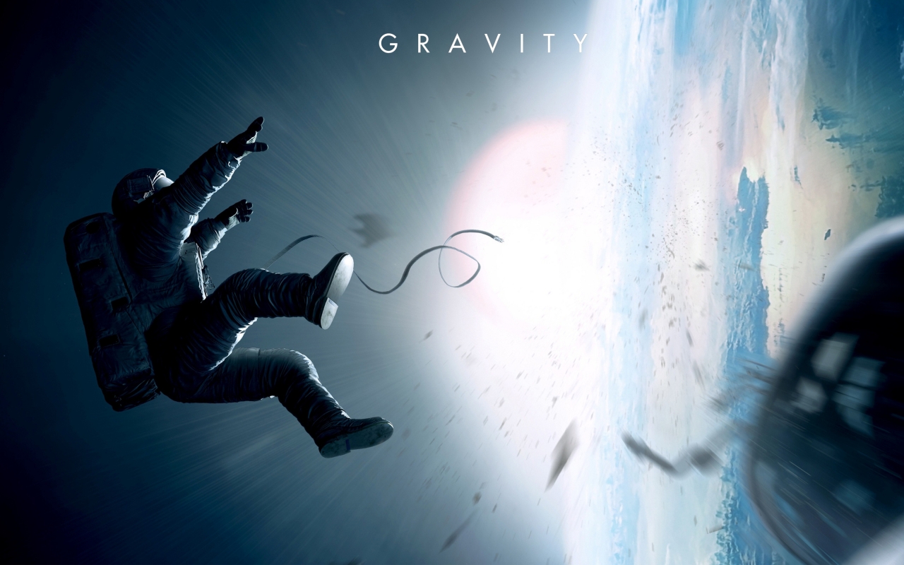 Gravity Movie for 1280 x 800 widescreen resolution