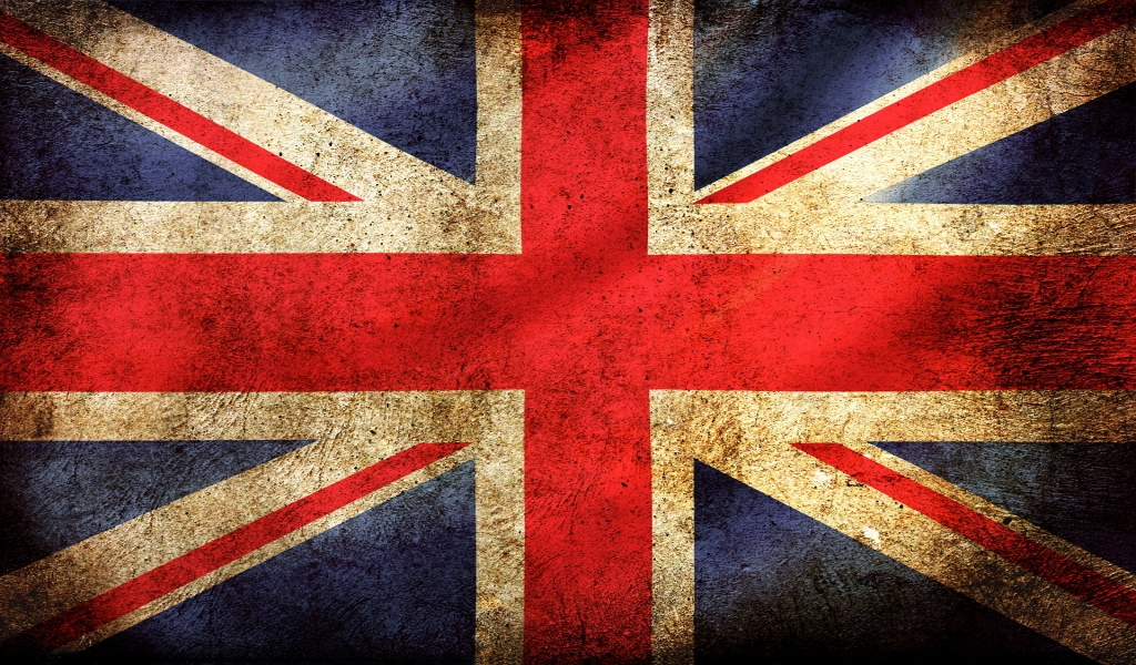 Great Britain Flag for 1024 x 600 widescreen resolution