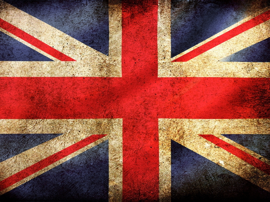 Great Britain Flag for 1024 x 768 resolution