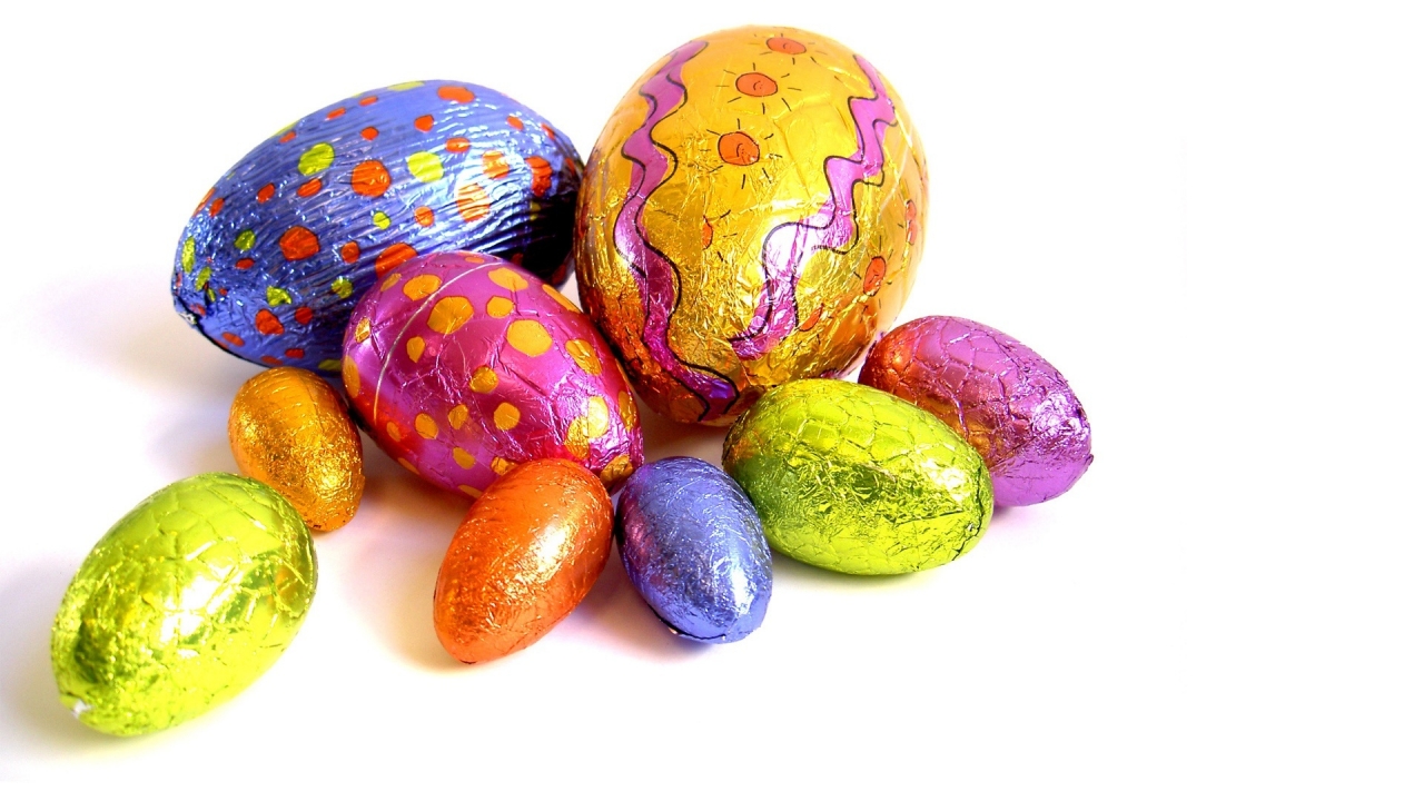 Great Easter Eggs for 1280 x 720 HDTV 720p resolution