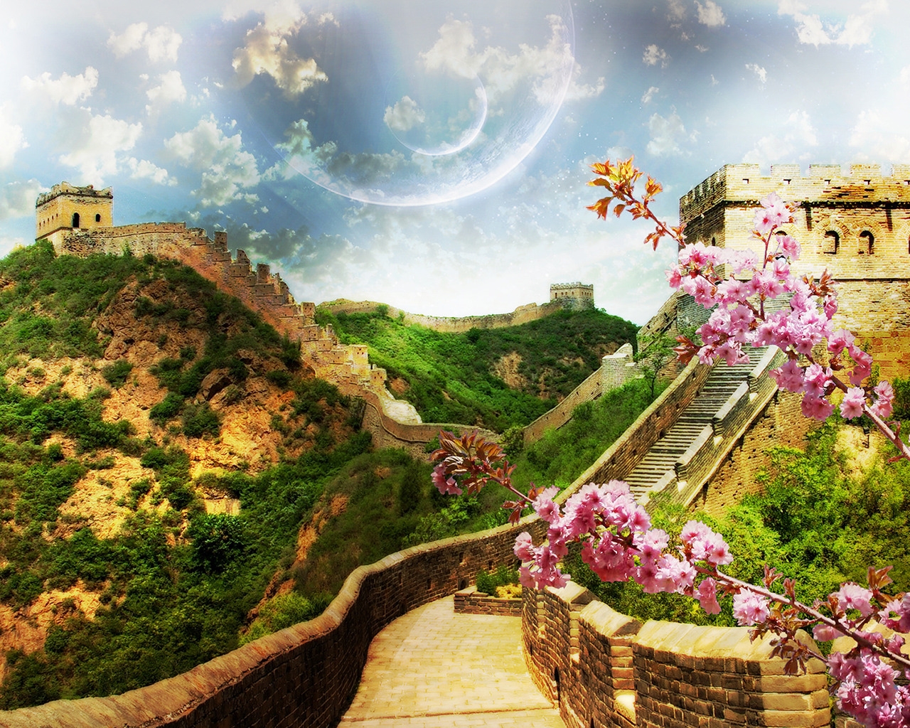 Great Wall for 1280 x 1024 resolution