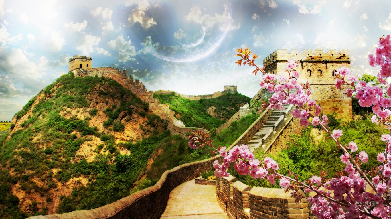 Great Wall for 1366 x 768 HDTV resolution