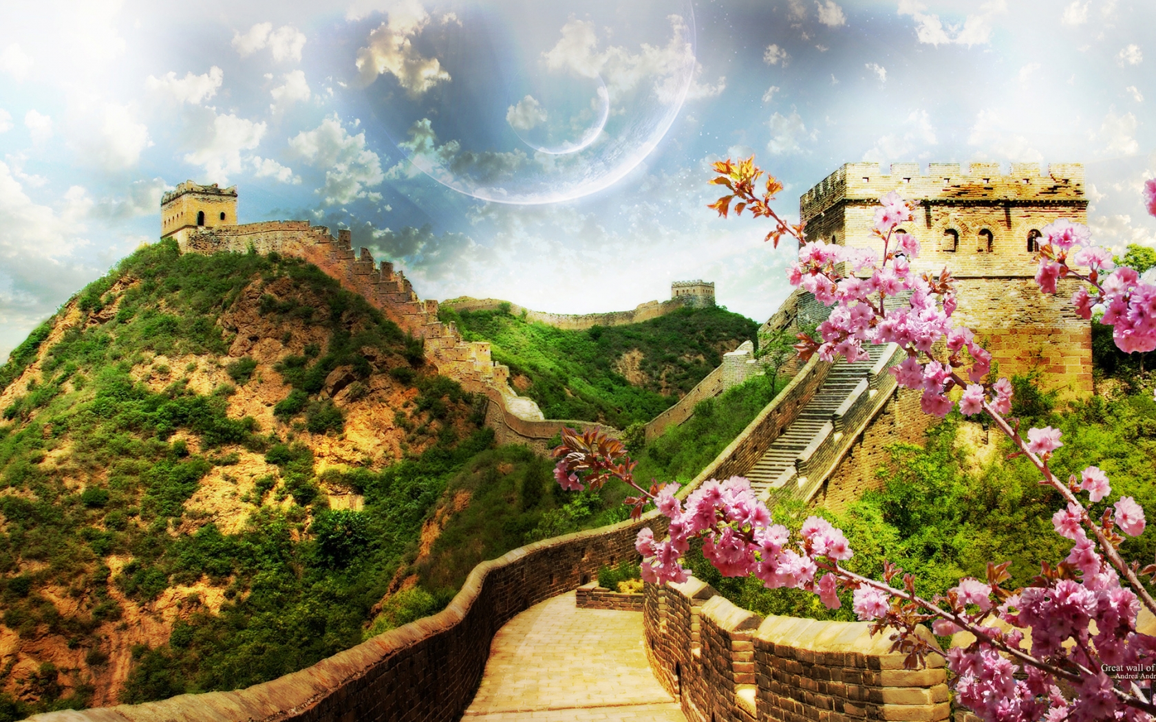 Great Wall for 1680 x 1050 widescreen resolution