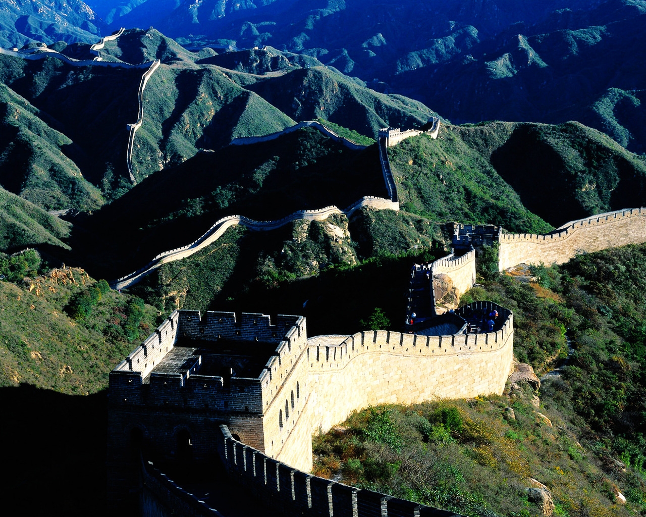 Great Wall of China for 1280 x 1024 resolution