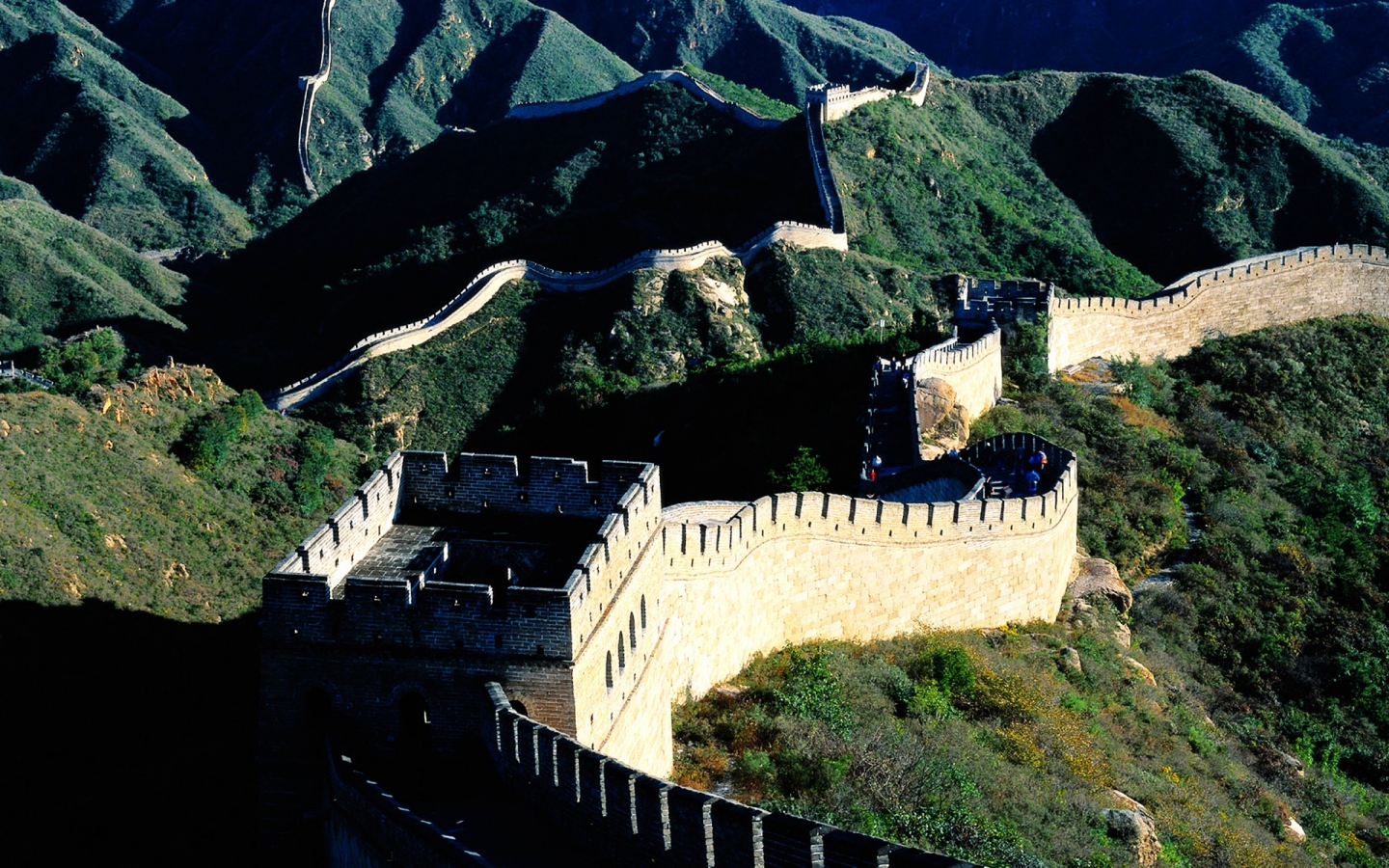 Great Wall of China for 1440 x 900 widescreen resolution