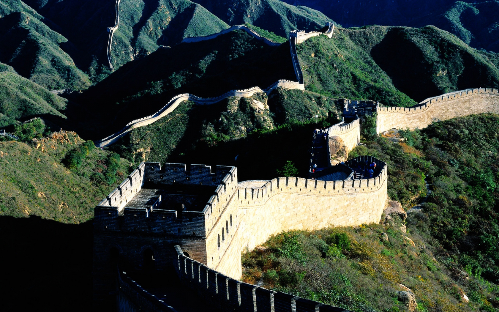 Great Wall of China for 1680 x 1050 widescreen resolution