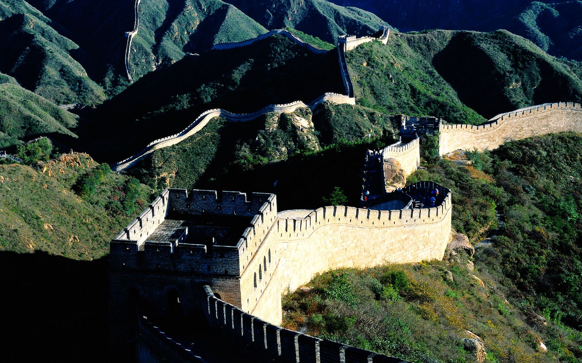 Great Wall of China for 1920 x 1200 widescreen resolution