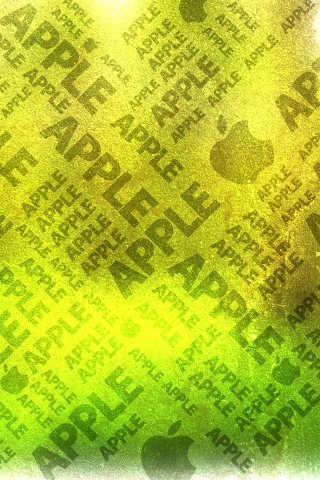 Green Apple for 320 x 480 iPhone resolution