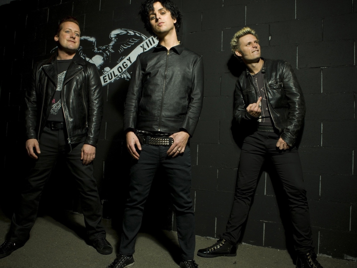 Green Day for 1152 x 864 resolution