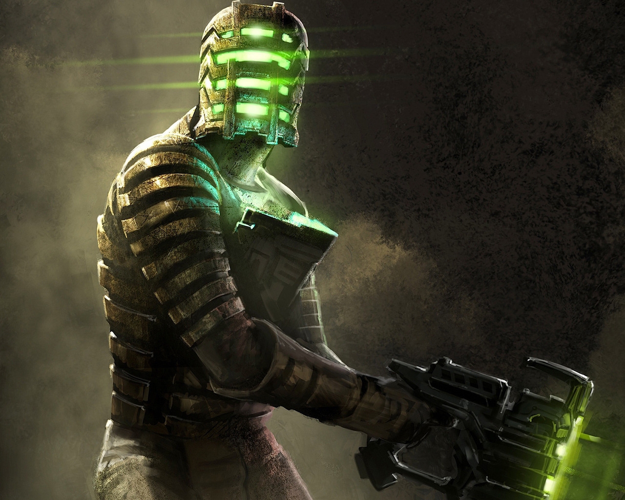 Green Dead Space for 1280 x 1024 resolution