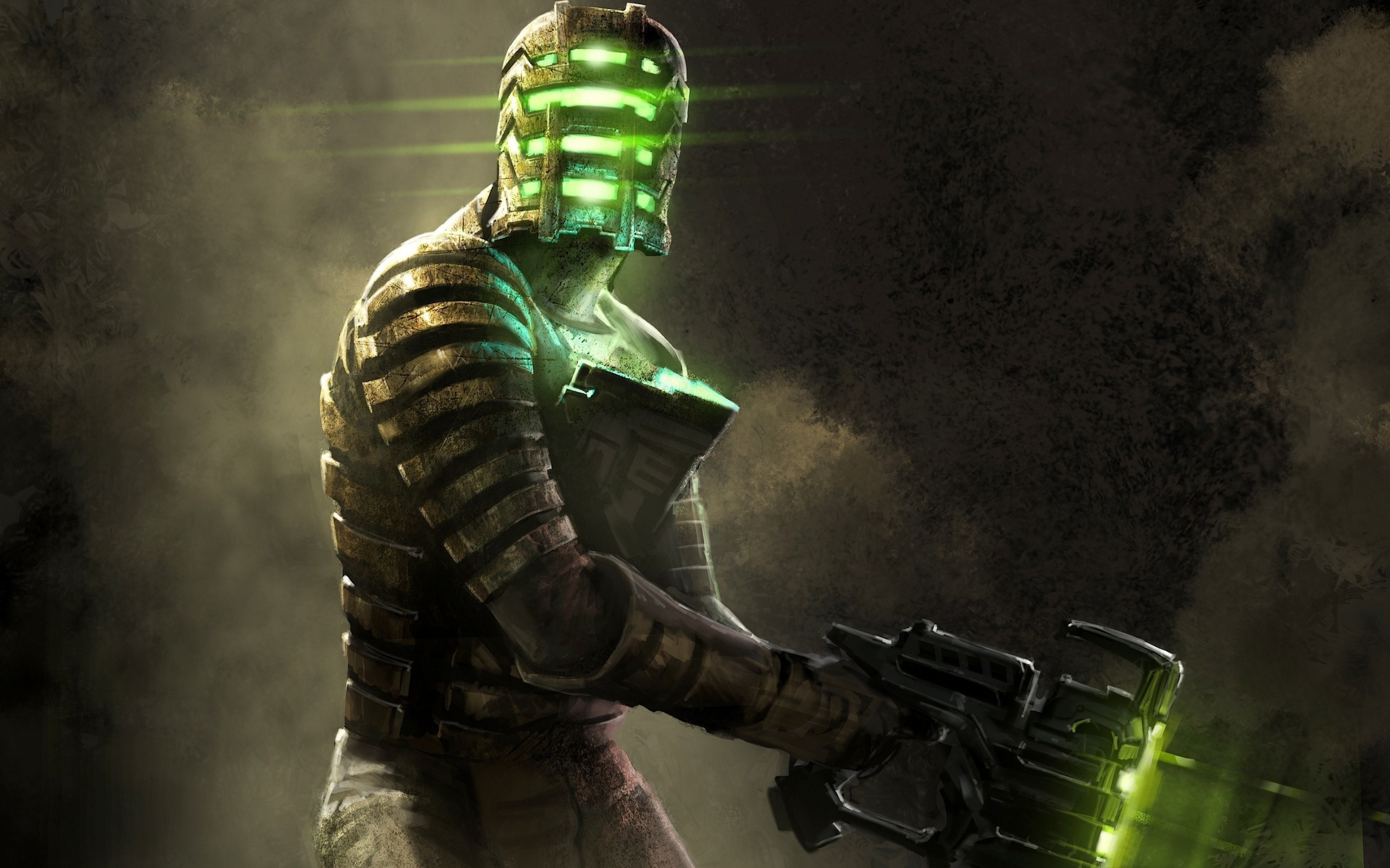 Green Dead Space for 2560 x 1600 widescreen resolution