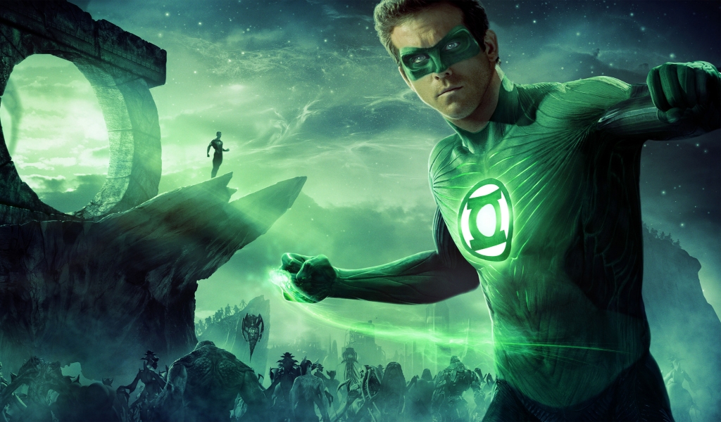 Green Lantern Hal Jordan for 1024 x 600 widescreen resolution