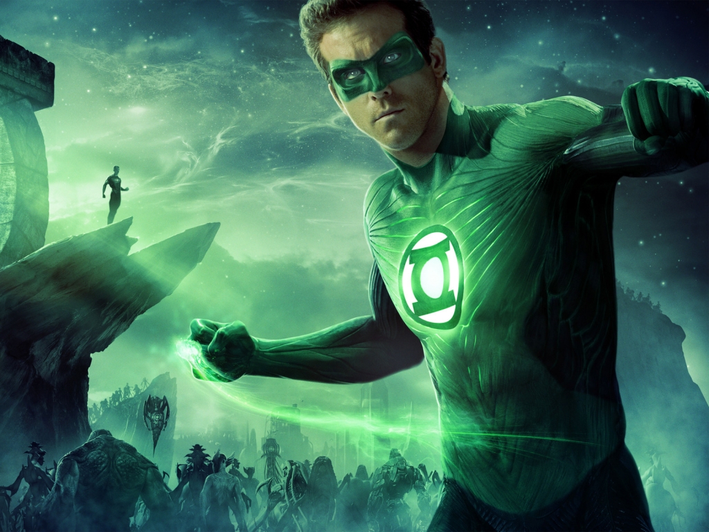 Green Lantern Hal Jordan for 1024 x 768 resolution