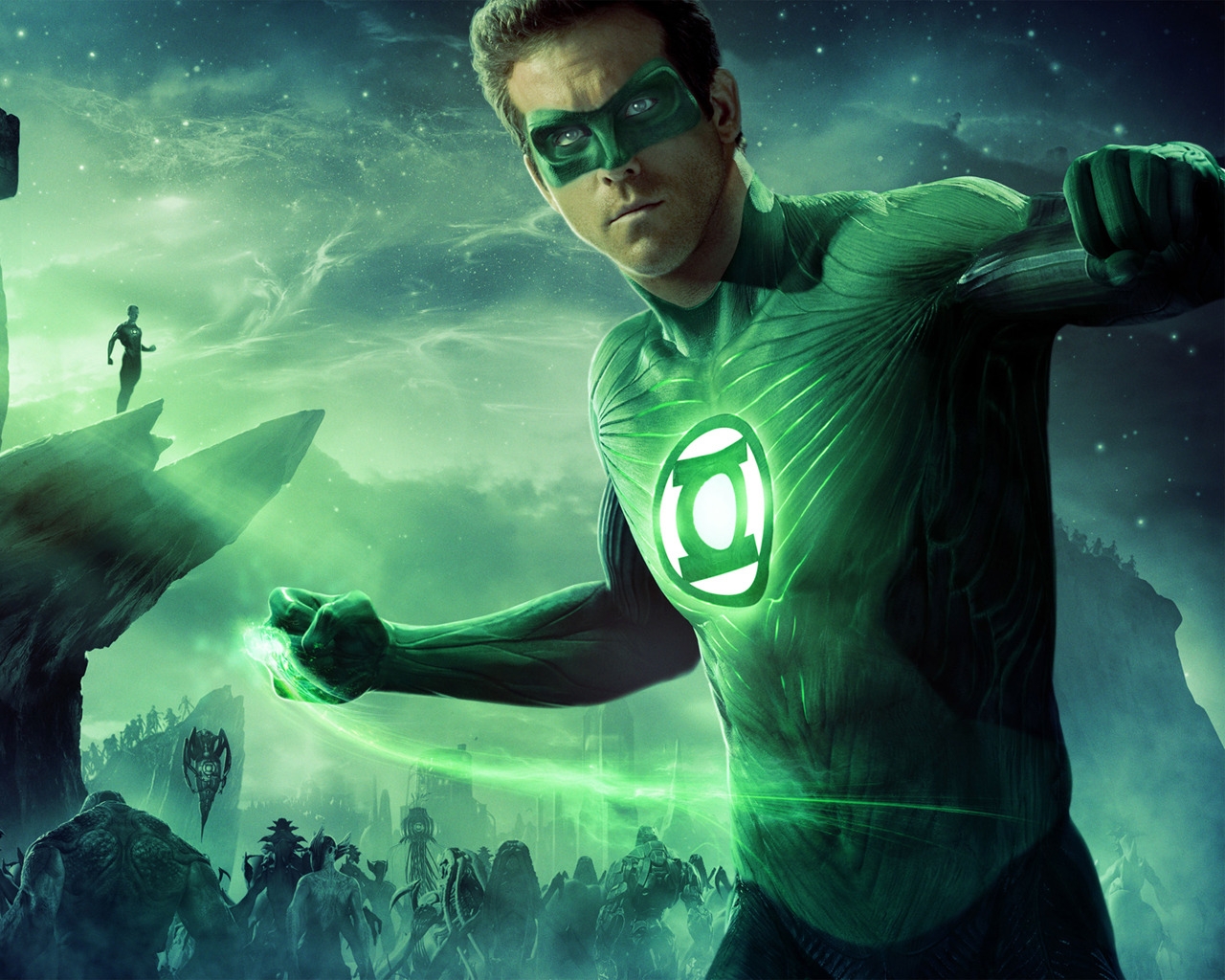 Green Lantern Hal Jordan for 1280 x 1024 resolution