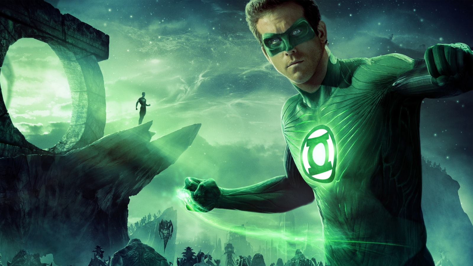 Green Lantern Hal Jordan for 1600 x 900 HDTV resolution