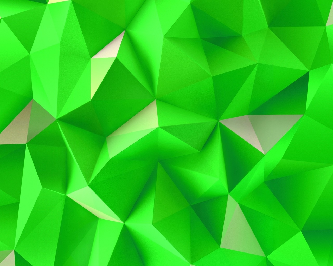 Green Triangles for 1280 x 1024 resolution