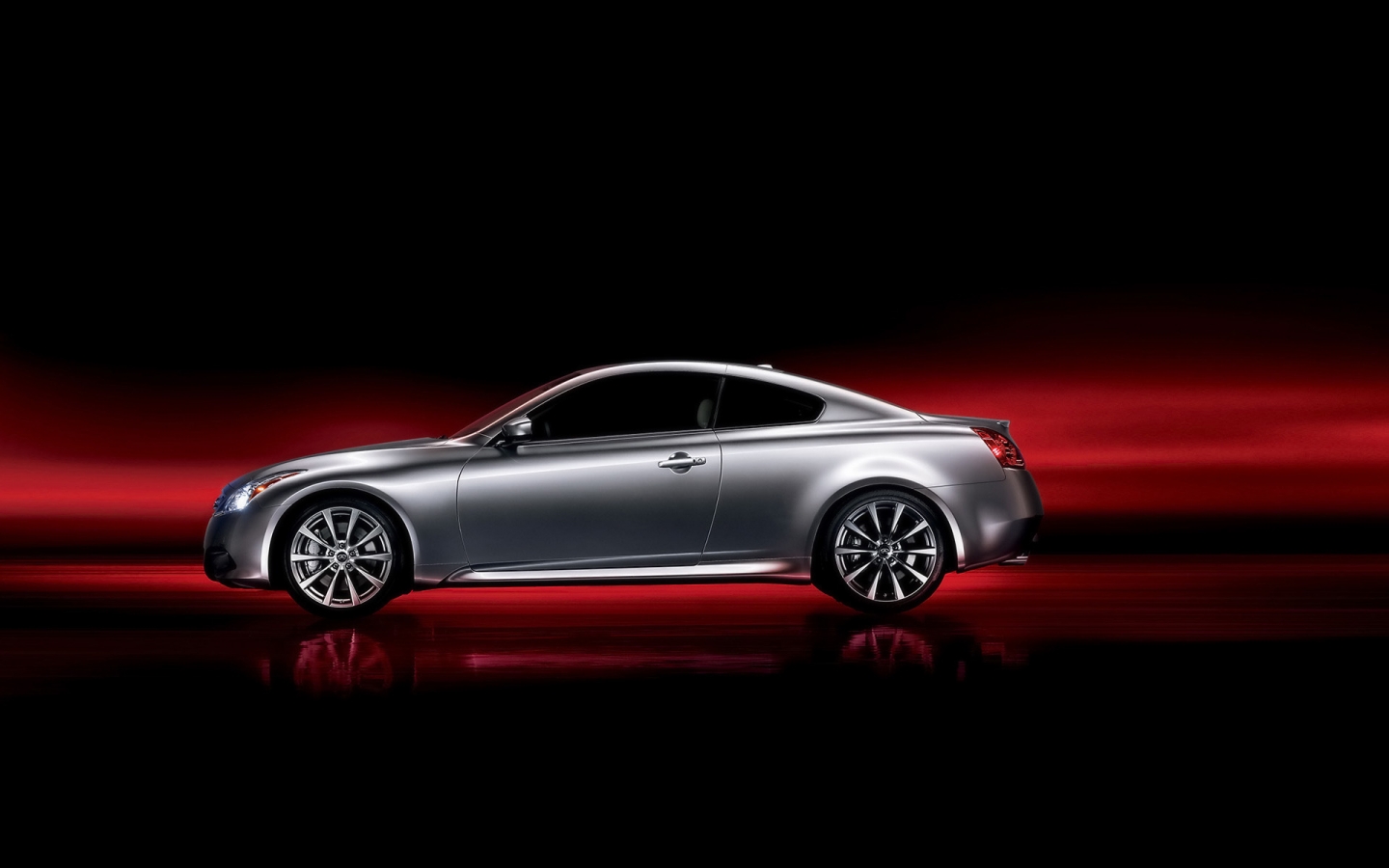 Grey Infiniti G37 Coupe for 1440 x 900 widescreen resolution
