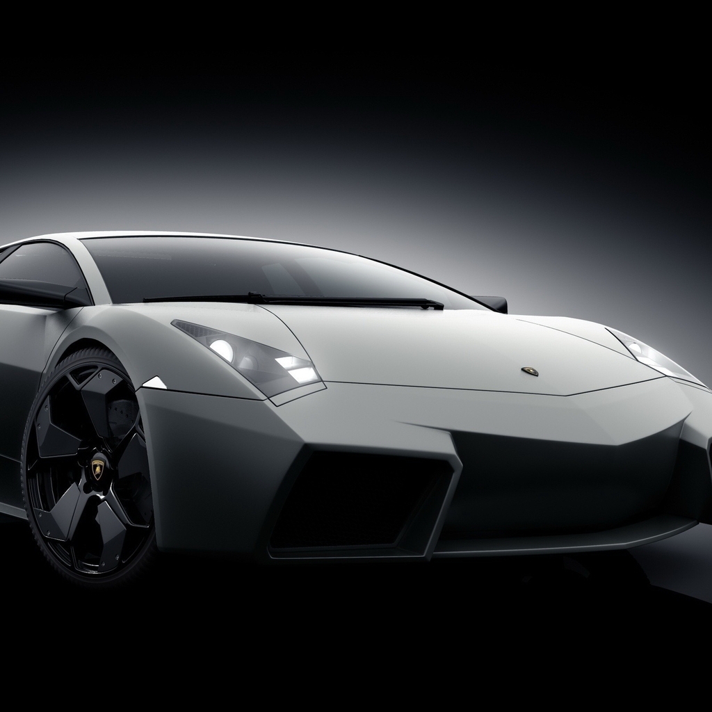 Grey Lamborghini Reventon for 1024 x 1024 iPad resolution
