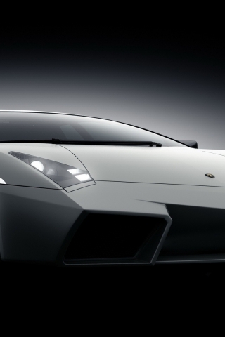 Grey Lamborghini Reventon for 320 x 480 iPhone resolution