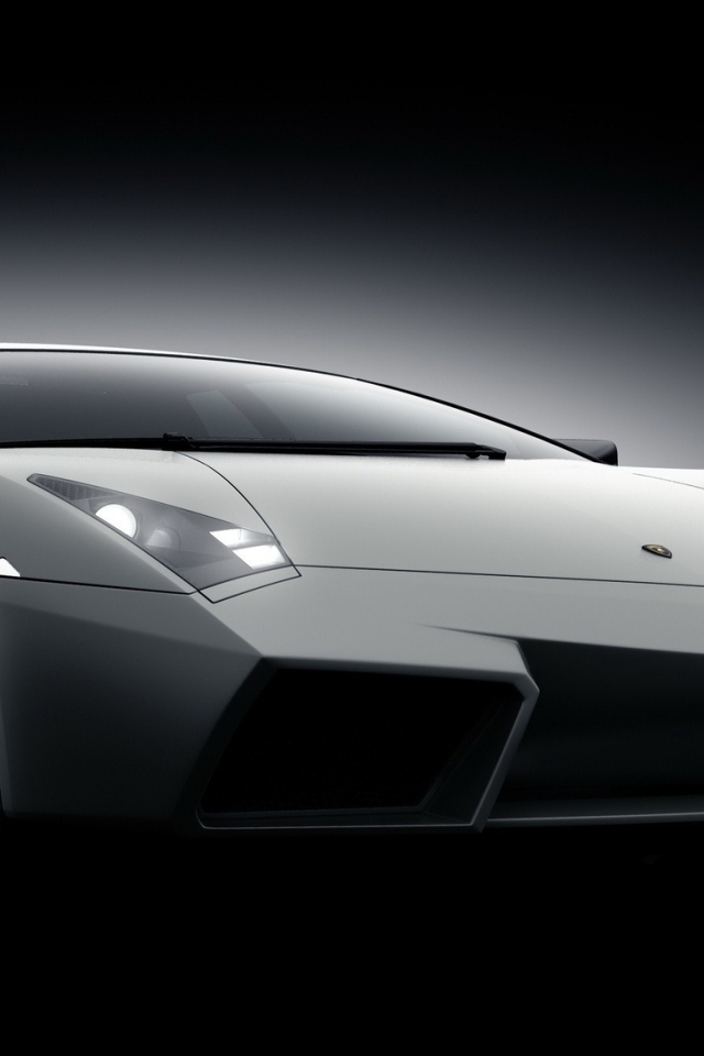 Grey Lamborghini Reventon for 640 x 960 iPhone 4 resolution