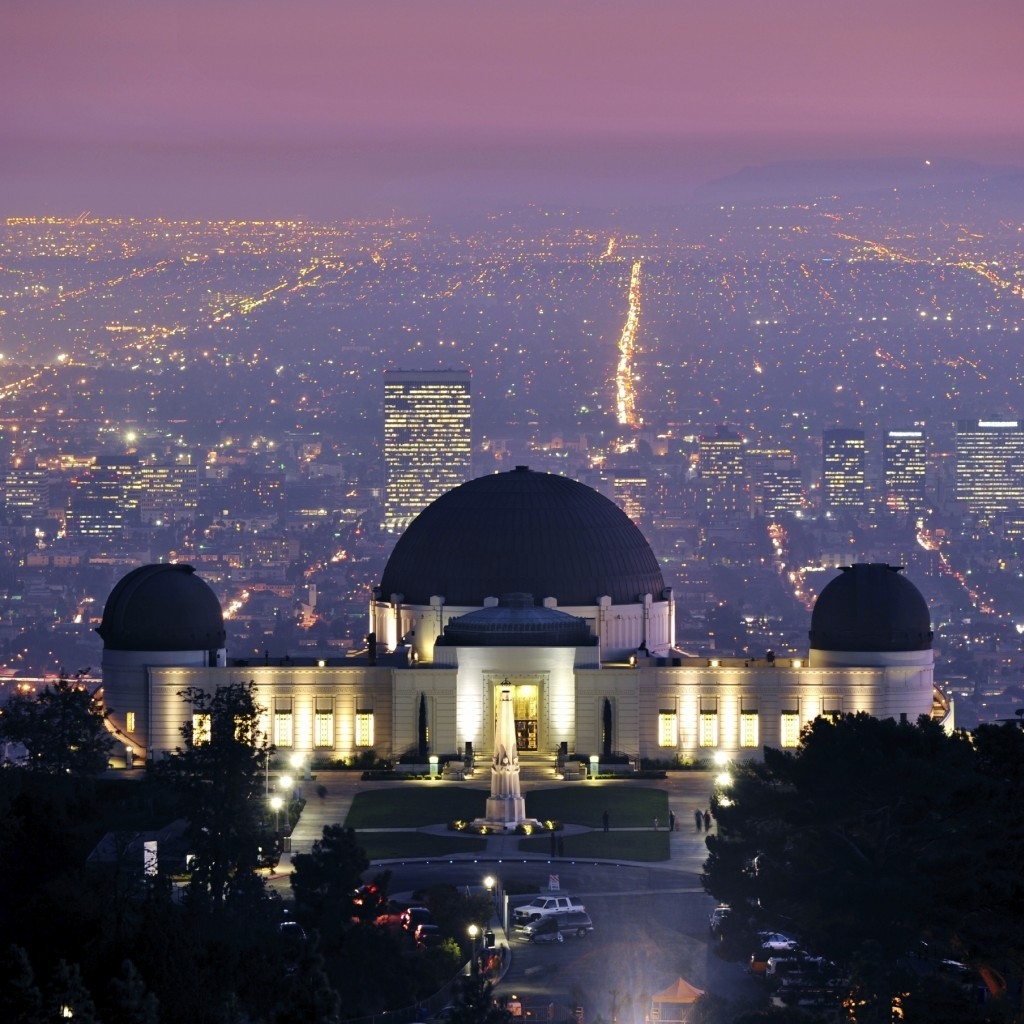 Griffith Observatory Los Angeles for 1024 x 1024 iPad resolution