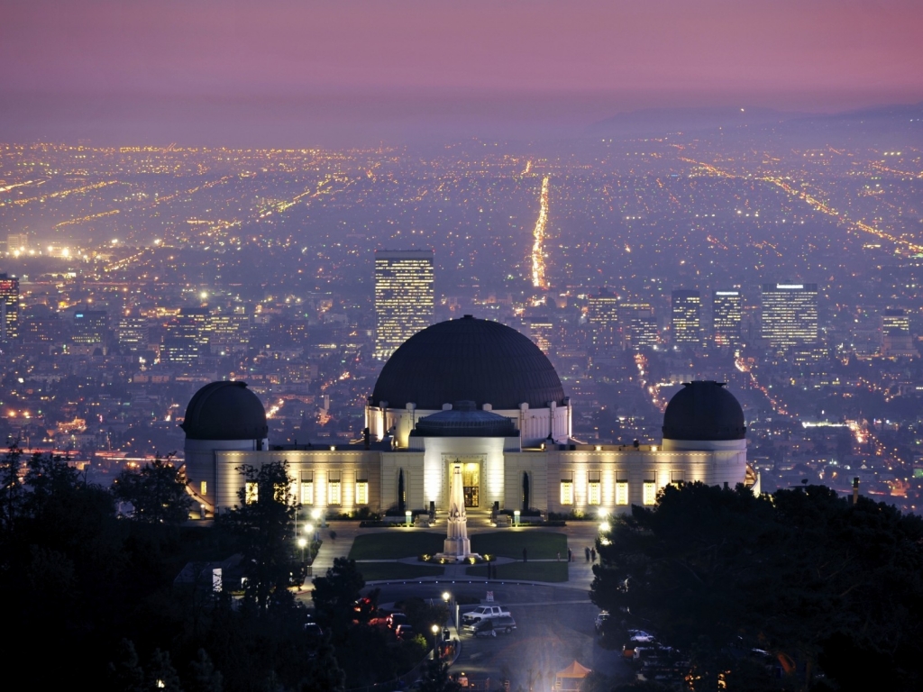 Griffith Observatory Los Angeles for 1024 x 768 resolution