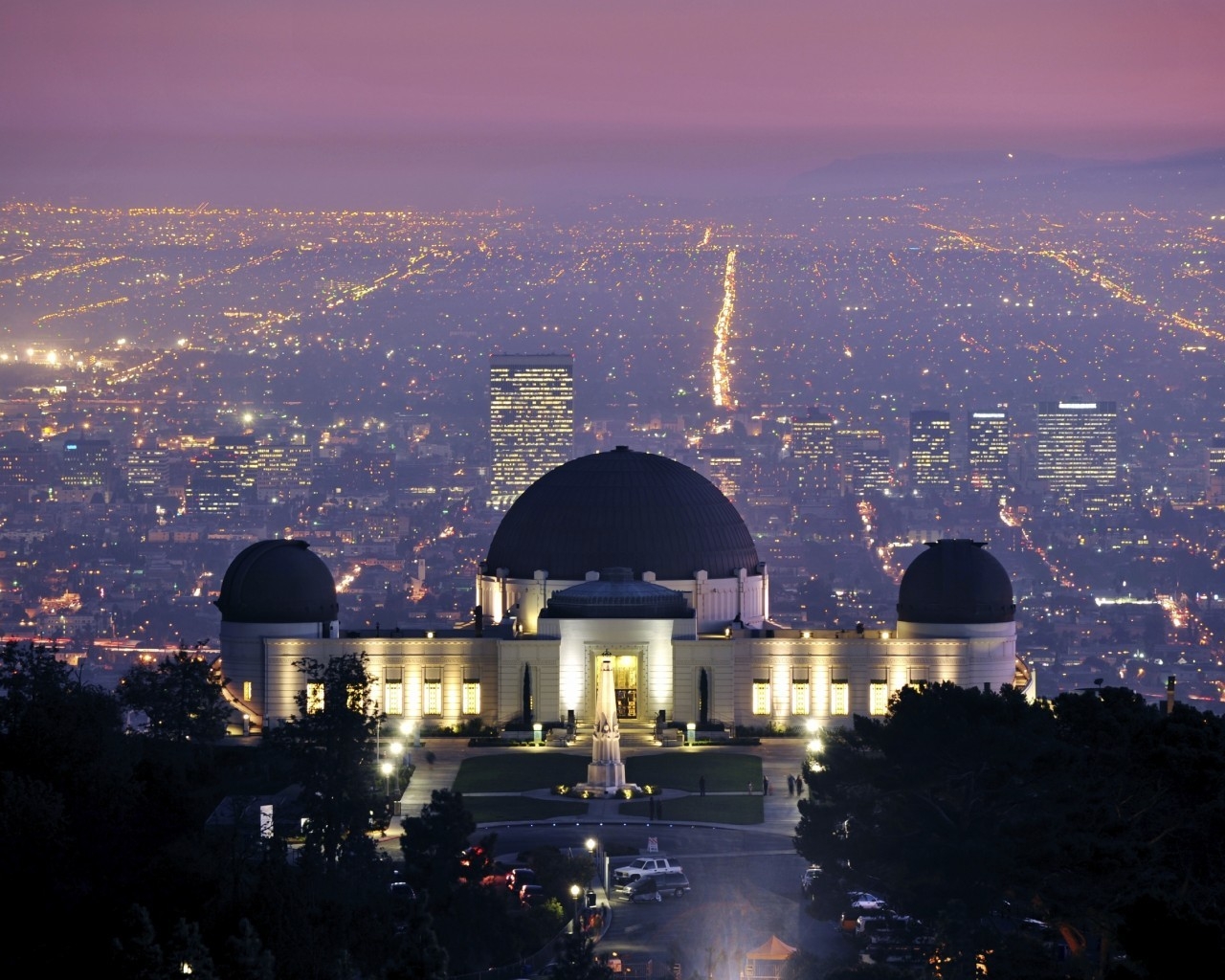Griffith Observatory Los Angeles for 1280 x 1024 resolution