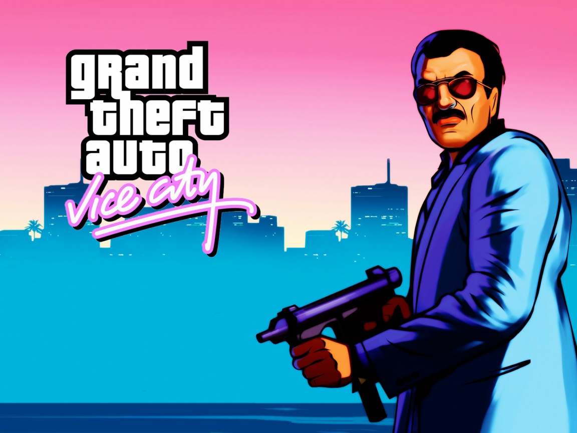 GTA Vice City Game for 1152 x 864 resolution