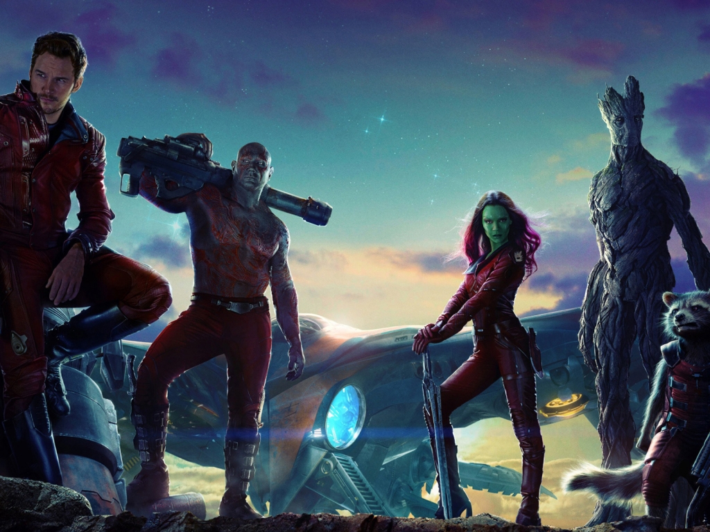 Guardians Of The Galaxy Movie for 1024 x 768 resolution