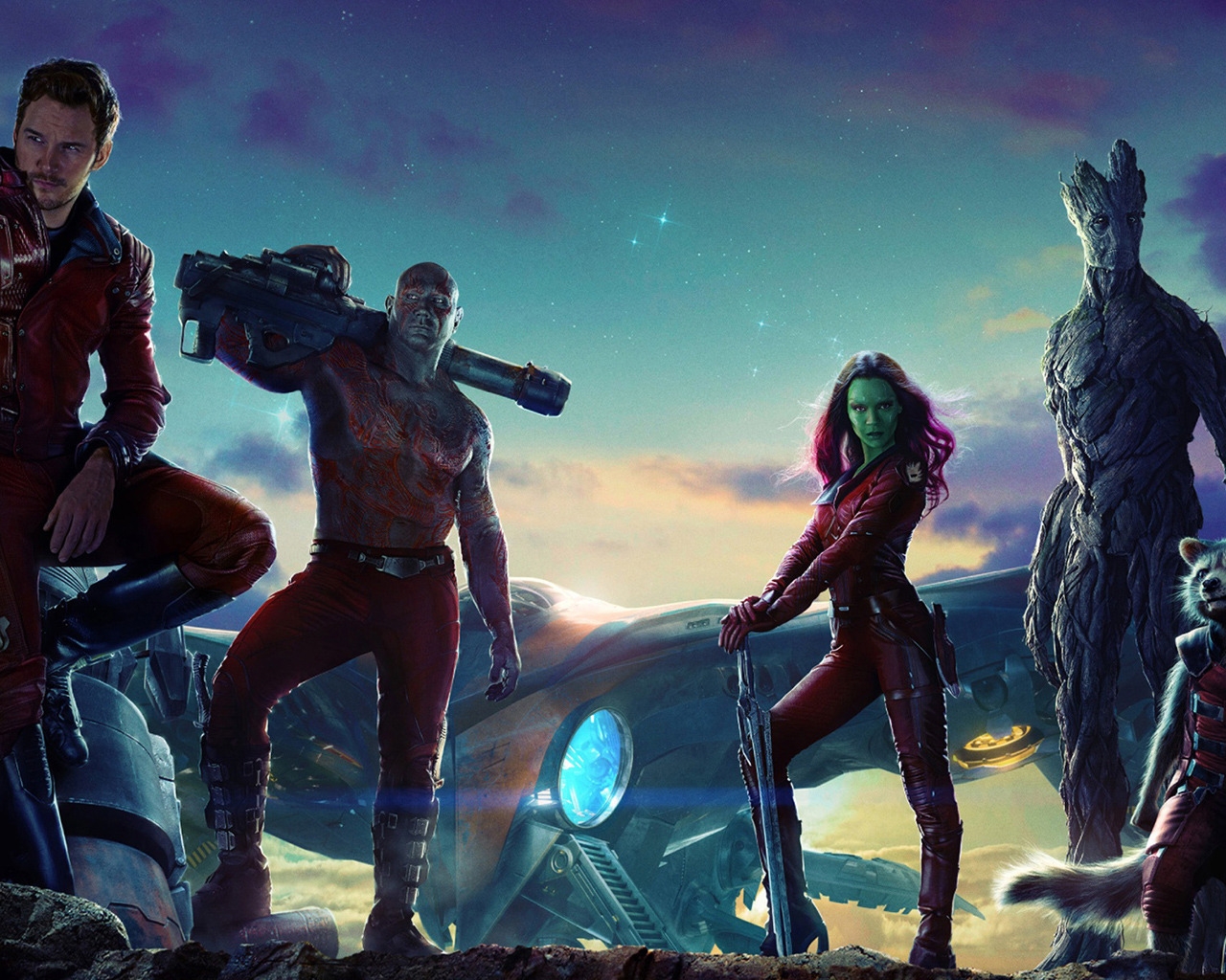 Guardians Of The Galaxy Movie for 1280 x 1024 resolution