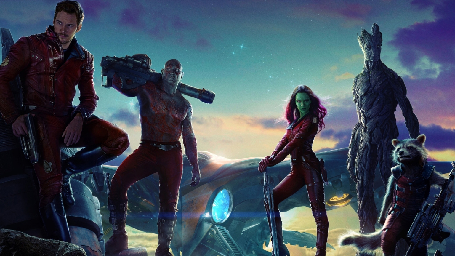 Guardians Of The Galaxy Movie for 1536 x 864 HDTV resolution