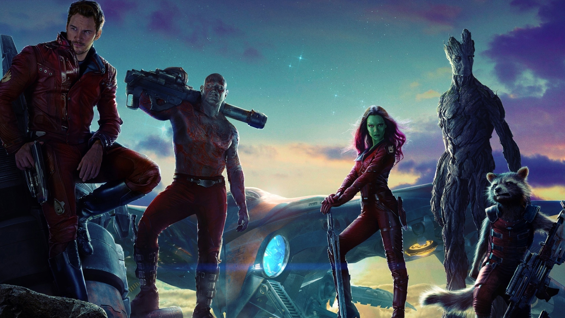 Guardians Of The Galaxy Movie for 1920 x 1080 HDTV 1080p resolution