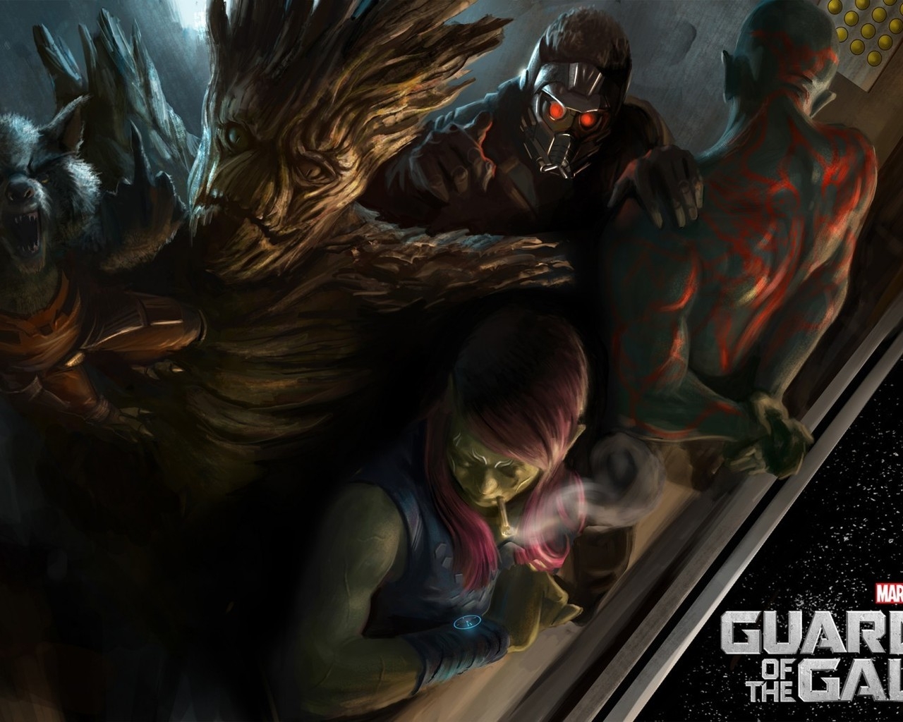 Guardians of the Galaxy Poster for 1280 x 1024 resolution