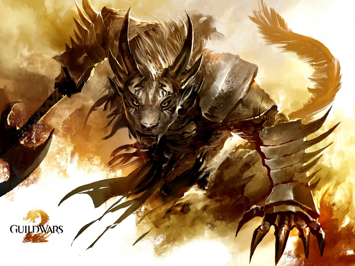 Guild Wars 2 Scene for 1152 x 864 resolution