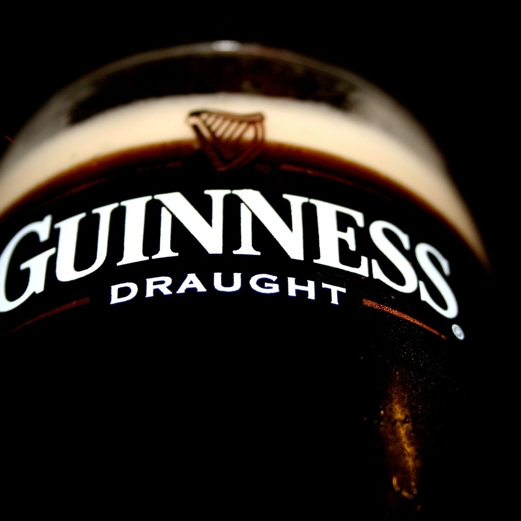 Guiness Beer for 1024 x 1024 iPad resolution